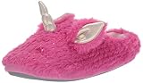 Dearfoams unisex child Clog Slipper, Pink Polish, 7-8 Toddler US