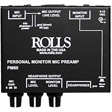 Rolls Personal Monitor MIC PREAMP