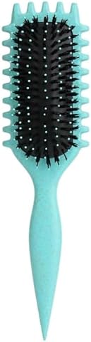 3 in 1 Curl Defining Brush, Curl Styling Brush, Reduce Pulling and Separating Curls, Curl Defining Brush, Shaping and Defining Curls Multicolor