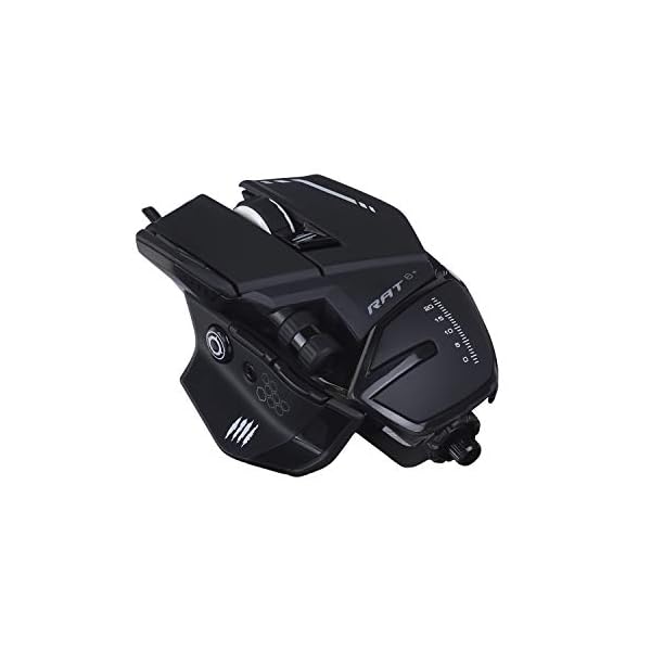 Mad Catz The Authentic R.A.T. 6+ Optical Gaming Mouse, Black