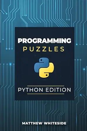 Programming Puzzles: Python Edition book cover