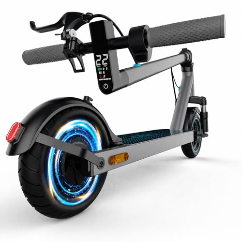 QnQ Electric Scooter 500W Dual Motor, 35Mi Range, 22MPH