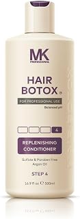 MK Professional Hair BTX Replenishing Conditioner 500ml with Argan Oil for Moisturizing & Smoothing Hair Care, Colour Saf... Price In India