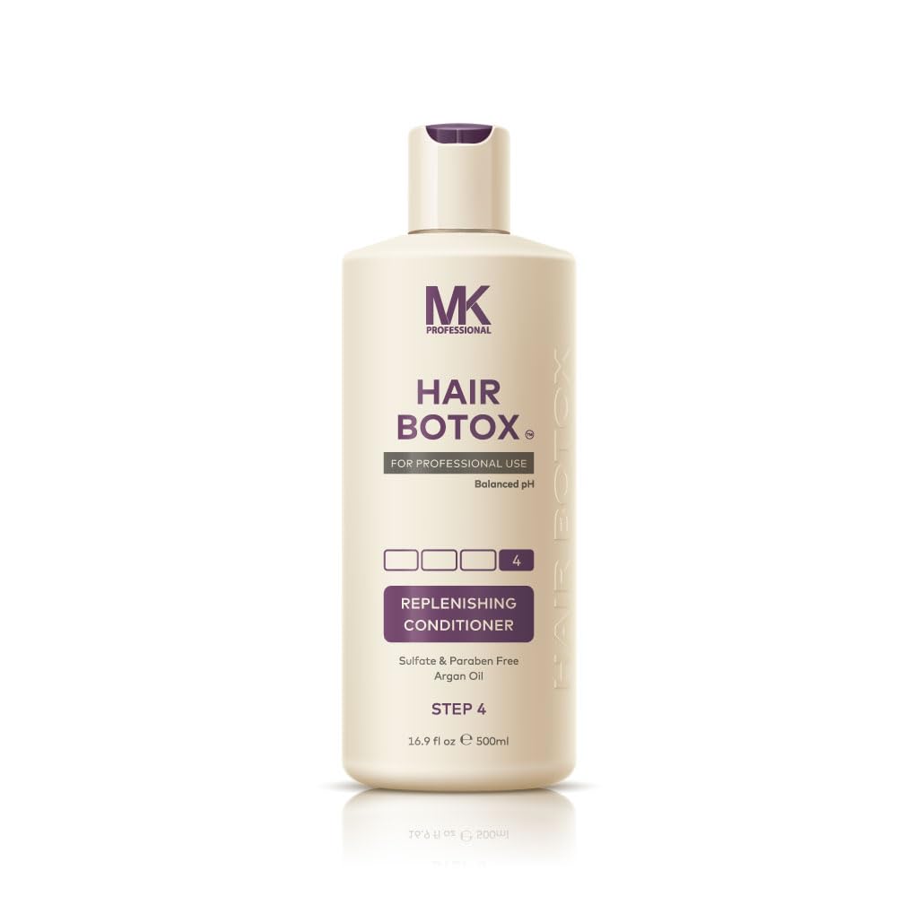 MK Professional Hair BTX Replenishing Conditioner 500ml with Argan Oil for Moisturizing & Smoothing Hair Care, Colour Saf... - Review, Price and Buying Guide