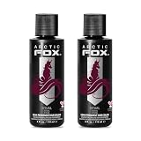 Arctic Fox Semi-Permanent Hair Dye, Vegan & Cruelty-Free, Ammonia-Free, Conditioning, Long Lasting, Vibrant Burgundy Red, For All Hair Types, Ritual, 4 Fl Oz (Pack of 2)