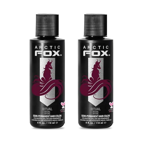 ARCTIC FOX Semi-Permanent Hair Dye Ritual Burgundy - Vegan -