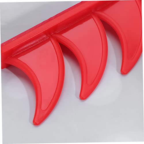 Cresta para casco de motocicleta Cabilock rojo para personalizar tu equipamiento de forma fácil 7