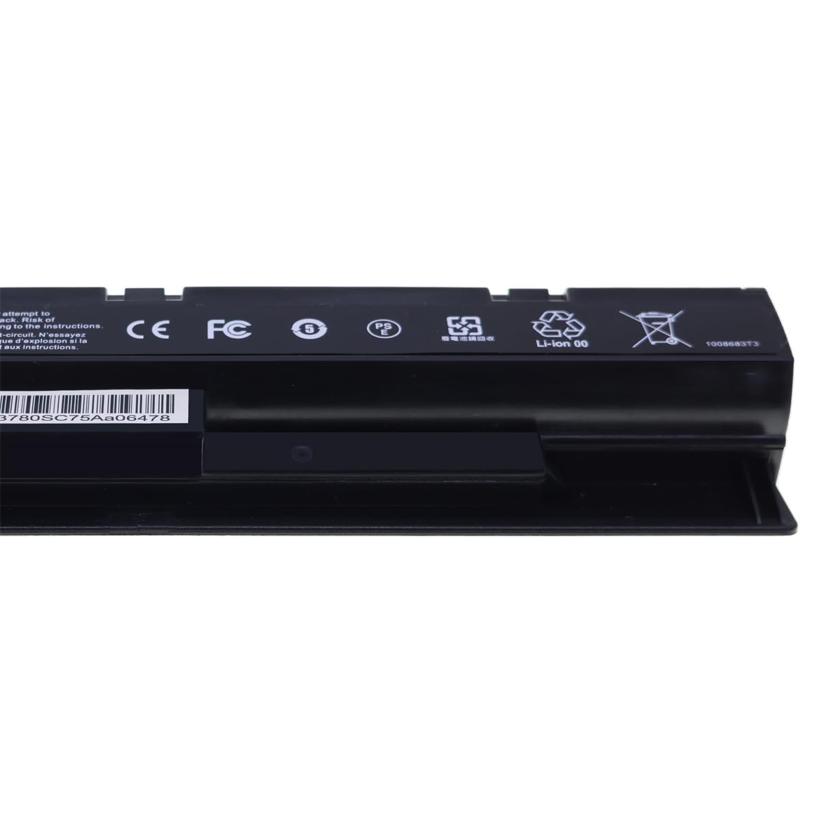 Laptop-Akku NJ50BAT-4-47 6-87-NJ5MS-44D0 für Terra 1516 Mobile 1516T CLEVO NJ70PU NJ50MU NJ71PU 14.4V 3264mAh 47W