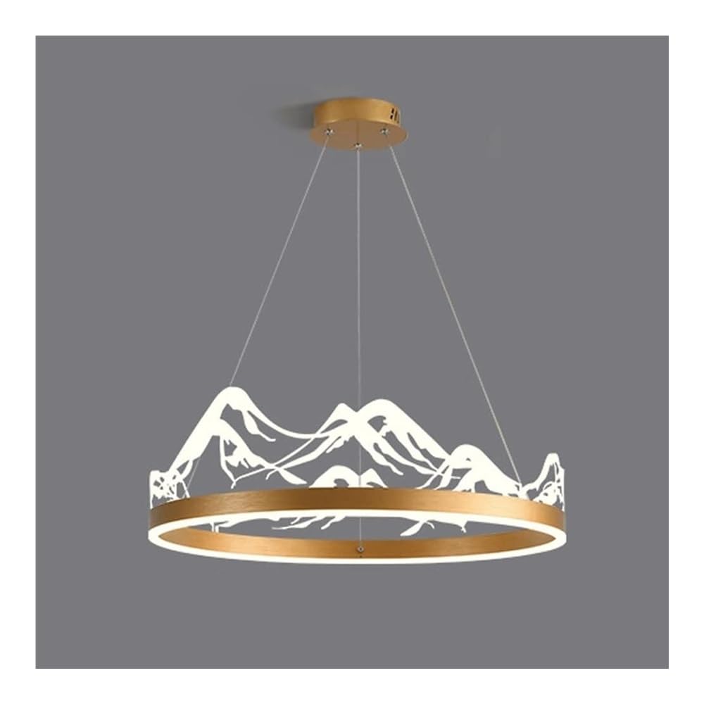 Lustre suspendu LED réglable pour éliminer la fatigue visuelle au salon