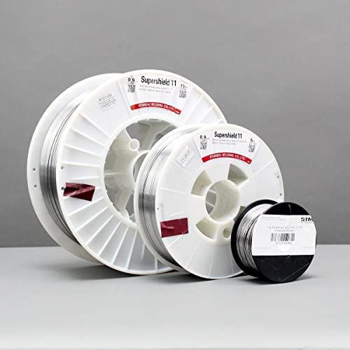 Fülldraht 0,9 mm für MIG MAG Schweißgerät Flux Schweißdraht ohne Gas E71T-GS 0,5KG-15KG (D200, 4 Kg) Cover