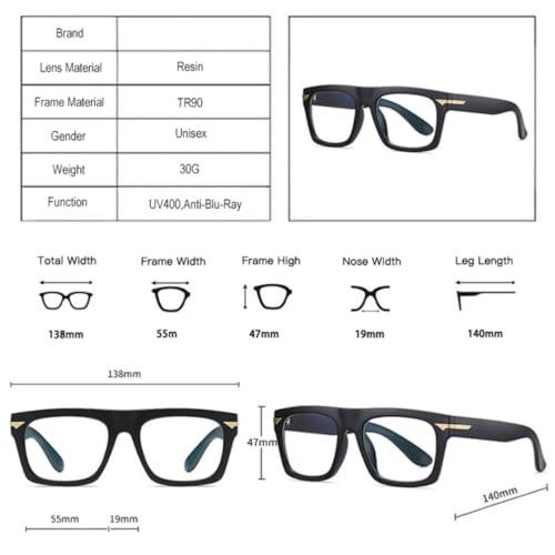 Lunettes de soleil rétro légères léopard noir contre la fatigue oculaire
