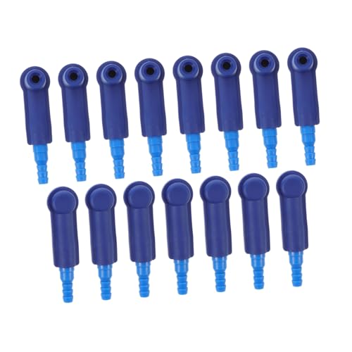 MUCKLILY 15pcs Kit for Cars and Trucks Leakproof Bleeder Exchange Connectors and Hose Adapters Essential Maintenance Tool for Efficient Changes