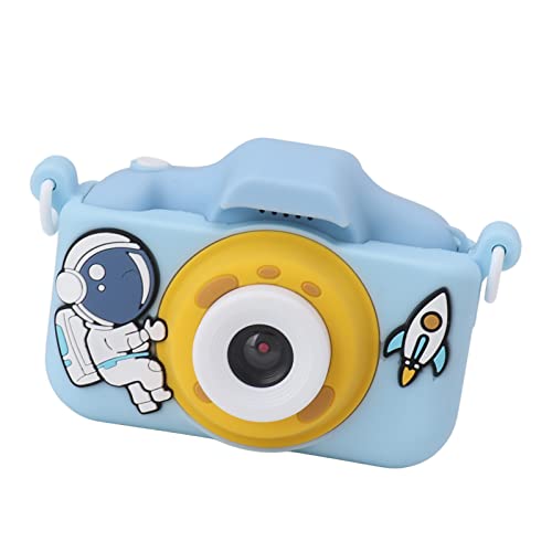Kids Camera, Rechargeable Multi Photo Frame Blue HD Digital Camera 20MP for Boys and Girls Gift (Blue)