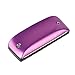 7 Hole Purple Harmonica Accompaniment Harp Mouth Blowing Instrument Multi-tone Mouth Organ Multiple Colors Mouth Harp Harmonica for Adults Harmonica Necklace (D Tune)