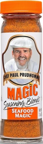 Chef Paul Seafood Magic Seasoning Blends | After-Boil Seafood & Fish Fry Seasoning Mix | Perfect for Crab, Shrimp & Salmon | Spices & Seasonings | Gluten & MSG Free | 2 Oz (Pack of 1)