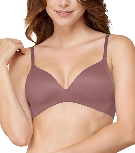 Triumph gepolsterter BH ohne Bügel O-Body Make-Up Soft Touch P EX, Color: Braun (Rose Brown), Size: 85B