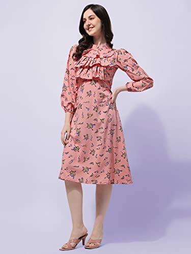 Image of OOMPH! Women's Wrap Knee Length Dress