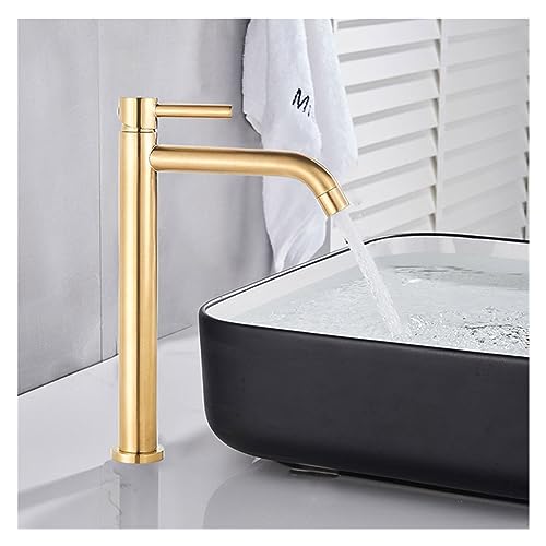Robinet de lavabo noir mat pour salle de bain mitigeur eau chaude et froide design mince