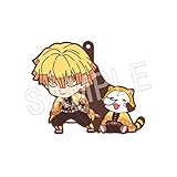 【我妻善逸】 鬼滅の刃×ラスカル トレーディングラバーストラップ Vol.2