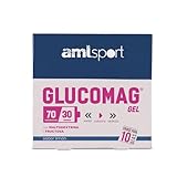 AMLsport - Glucomag 70/30 – 10 sobres de 30 ml (sabor limón) energía para deportistas. Apto para veganos.