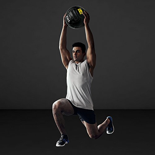 Trx Training Medicine Ball Home Gym Strength Training Weighted Equipment With Non-Slip Exterior For Leveling Up Full Body Workouts (10 Inch Diameter) (4) #TOP3