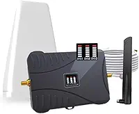 Amplificador de celular para casa e vários cômodos, até 7.000 pés quadrados, amplificador de sinal de celular para banda 5/12/13/17, Boost 5G 4G para todas as operadoras dos EUA aprovado pela FCC