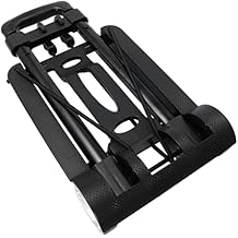Folding Shopping Trolley Cart Lightweight Luggage Handcart Detachable Handle Compact Utility Cart for Groceries Travel and Home Use 1-Piece