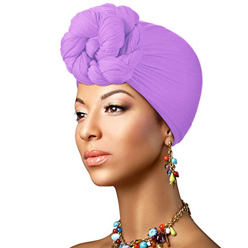 9 Pieces Stretch Head Wraps In 9 Colors Scarf Women African Turban Long Hair Scarf Soft Hair Band Tie Head Scarves For Women #TOP6