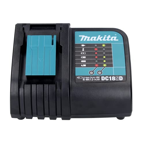 Makita DC 18 SD Chargeur 7.2V 18V pour batteries Li Ion - vue 2