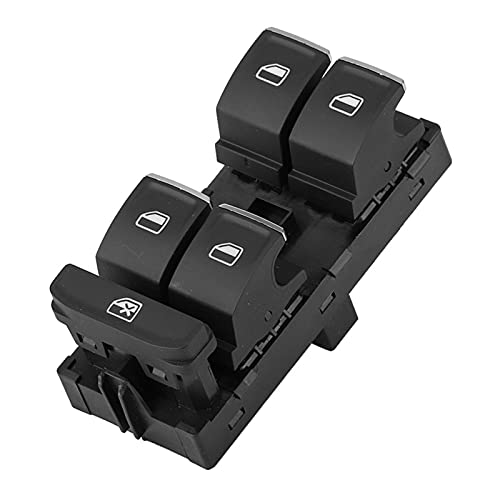 Interruptor de vidro elétrico Suuonee, interruptor de controle mestre de vidro elétrico para Golf GT