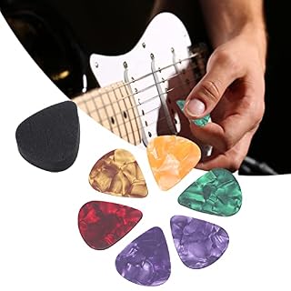Ensemble de médiators de guitare, kit de support de médiators facile à coller pour la pratique de base - Les Beatles, Paul McCartney, John Lennon, RIngo Starr, George Harrison Ensemble de médiators de guitare, kit de support de médiators facile à coller pour la pratique de base – Image 5