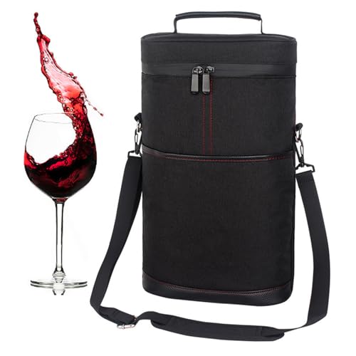 Sac refroidisseur de vin et porte-bouteille d'eau isotherme de protection en tissu Oxford