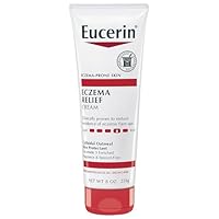 Eucerin Eczema Relief Cream, Full Body Lotion, Moisturizing Eczema Cream with Colloidal Oatmeal (Skin Protectant) and Ceramide 3, 8 Oz Tube