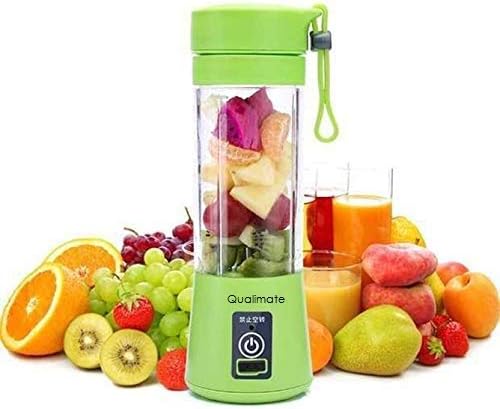THE PIER Portable Electric USB Juicer Bottle Blender Drink Bottle Cup (Multicolour)