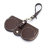 5. **Eleva el almacenamiento de tus gafas con nuestra funda de cuero genuino para gafas, una mezcla perfecta de moda y funcionalidad diseñada para mujeres modernas.