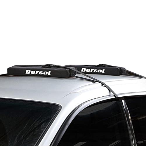 Dorsal Universal Soft Racks With Car Roof Pads Tie Down Straps Storage Bag For Surfboards Kayak Canoe Paddleboards 20" Inch #TOP3