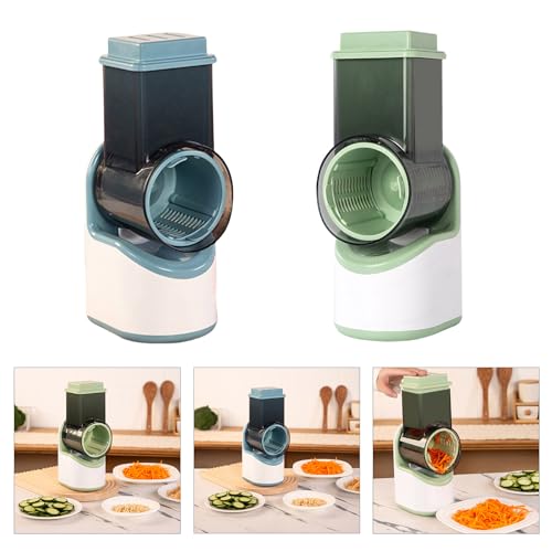 Electric Vegetable Slicer Handheld Salad Shooters Easy Control Rotary Grater Vegetable Shredders for Home Kitchens Kitchen Food Processor - Image 2