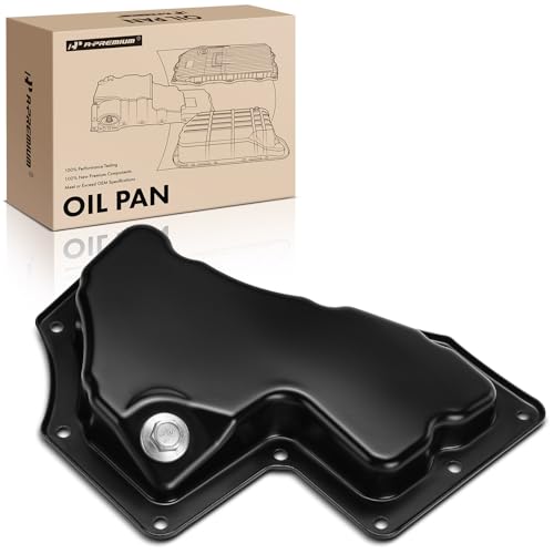 A-Premium Lower Engine Oil Pan Sump with Drain Plug Compatible with GMC Acadia 2017-2023 & Buick LaCrosse 2017-2019, Regal Sportback 2018-2020 & Cadillac XT5 2017-2024, XT6 & Chevrolet Blazer, 3.6L by A-Premium - Used condition - US$43.77