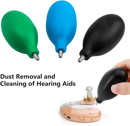 Bestgle 3 Stück Staubbläser – Laubbläser – Objektivreiniger – Reinigungsset für Kamera – für die Reinigung von Objektiv, Kamera, Sensor