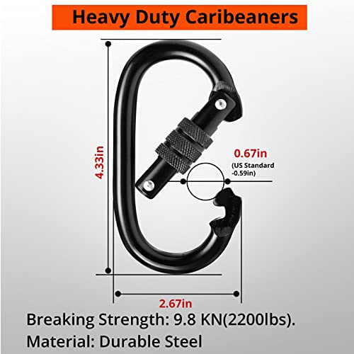 Safety Harness Tree Strap - Tree Climbing Harness -Quick, Easy And Quiet To Use For Tree Stand Hunting And Climbing,Hanging Deer Stand, Tree Stand Accessories #TOP3