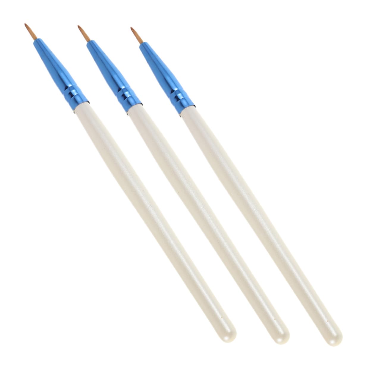 3pcs Fine Point Eye Makeup Brush for Detailed Eyeliner Concealing and Highlighting Soft Bristles Non-shedding Eyeliner Cosmetic Applicator for Precise Aegyosal and Eyeshadow