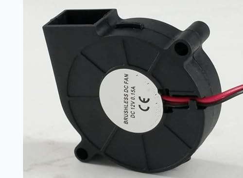 Para 5CM 5015 12V 0.15A Turbo Ventilador de enfriamiento
