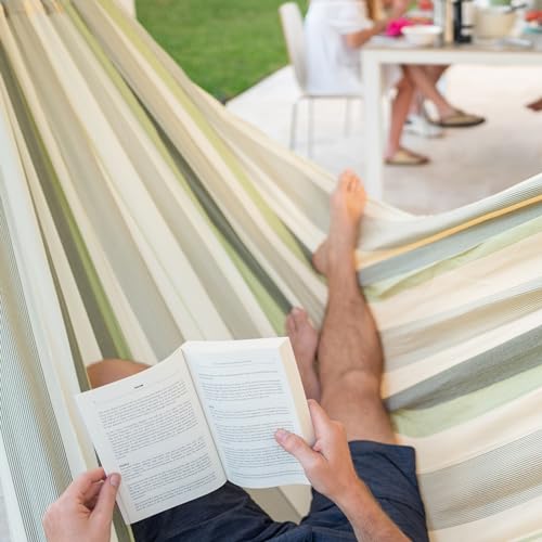 LA SIESTA® - XL King Domingo Hammock Swing Chair - Weather & Tear Resistant Hanging Hammock Chair - Indoor Outdoor Hammock Chair Swing - Hanging Chair for Patio Porch Bedroom - Max 355 Lbs, Cedar by LA SIESTA - Image 3