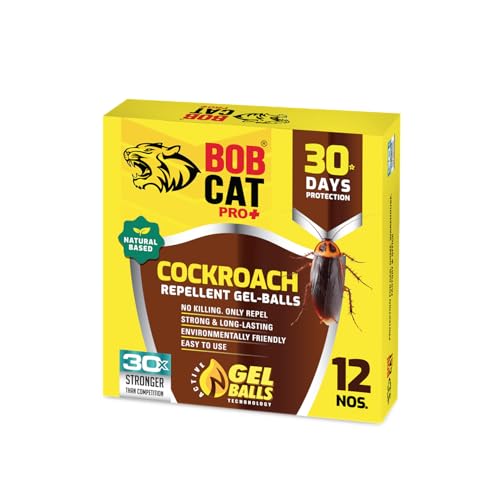 Image of Cockroach Repellent Gel | Herbal & Natural Formula | Long-Lasting 30 Days Protection | Eco-Friendly & Safe | For Kitchen, Bathroom, Home, Warehouse, Factory & Office | Pack of 12 | FORMULATION 10X
