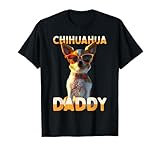 chihuahua maschio in calore Motivo papà Chihuahua per tutti i padroni di Chihuahua, gli amanti di Chihuahua, i proprietari, i padri e i papà di Chihuahua. Mostra il tuo amore per questi fieri animali con questo regalo Chihuahua per il papà Chihuahua e il papà Chihuahua in occasione.