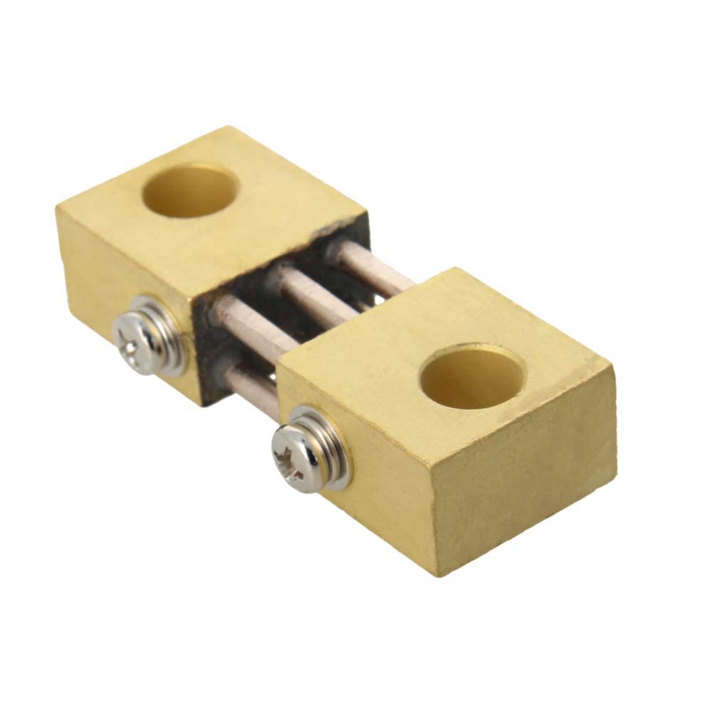 Fielect 600A 75mV DC Corrente Meter Shunt Resistenza Resistenza per DC Amperometro Shunt FL-19 1 Pz