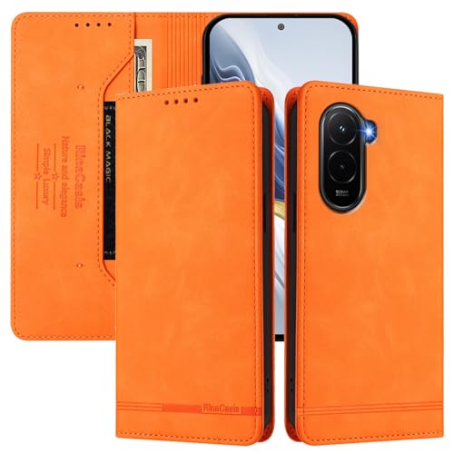 �Ή��@�� for Xiaomi Poco M7 4G (171mm) �t���b�v�X�^���h�t���}�O�l�b�g���J�X���b�g�E�H���b�g�P�[�X Orange