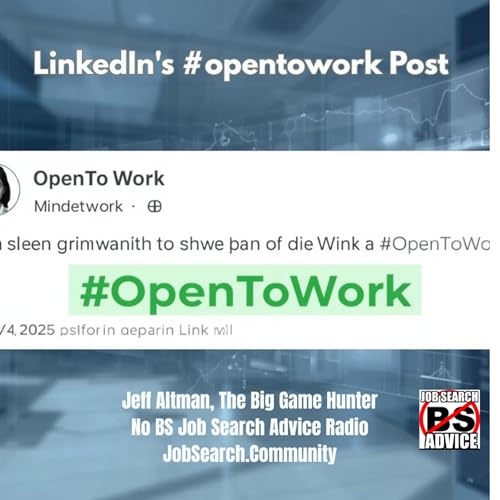 LinkedIn's #opentowork Post Titelbild