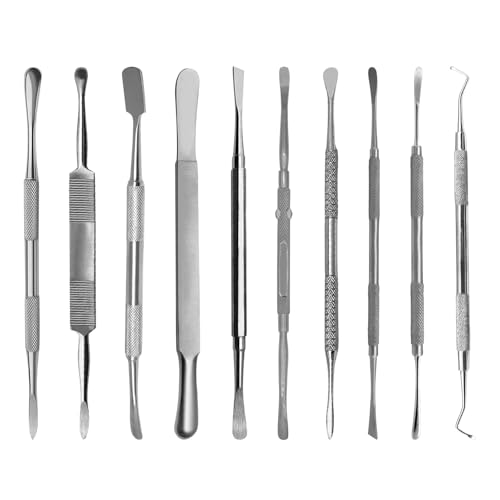 Periosteal Elevators Dental Surgical Instruments lab Work, German Grade Stainless Steel, (10 Pcs Set) by DEXSUR - Used condition - US$23.74