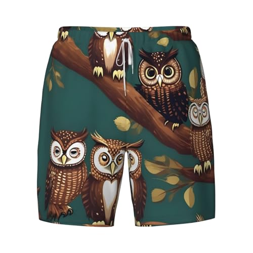 Bañador para hombre ligero y transpirable con estampado Magic Owel 5